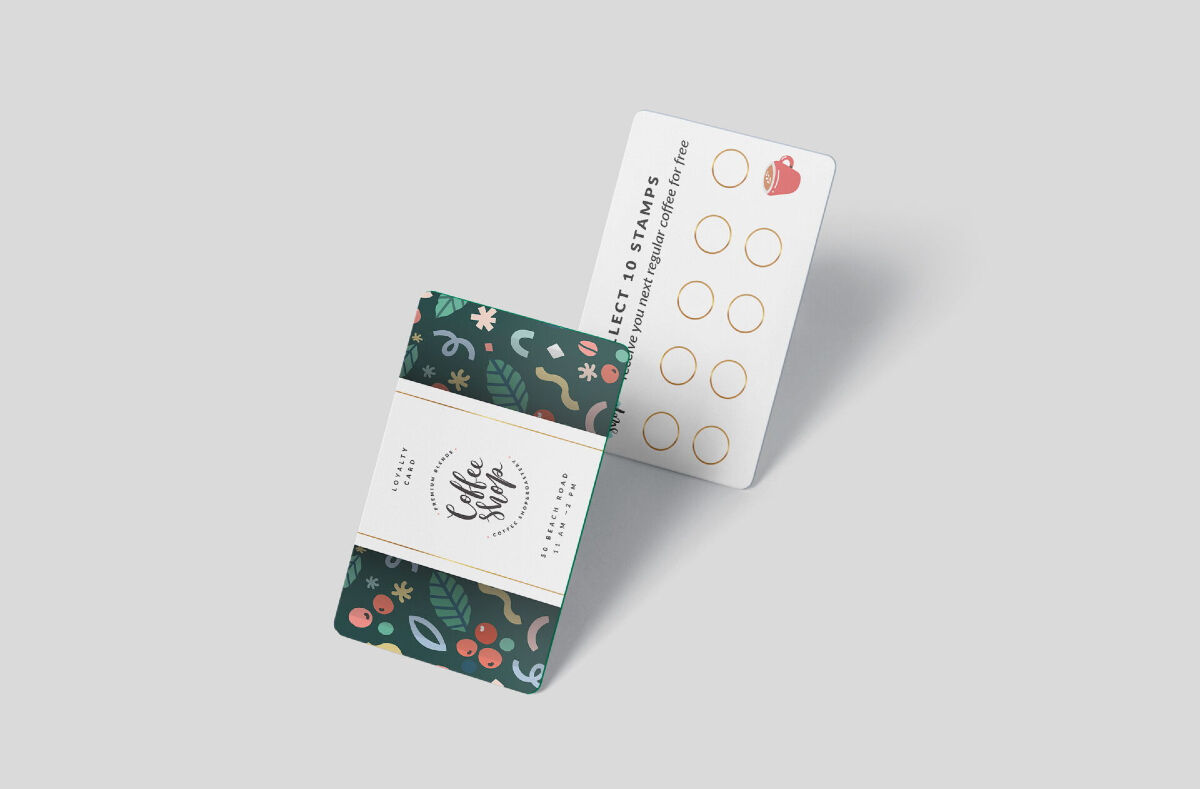 Coffee Shop Business Cards